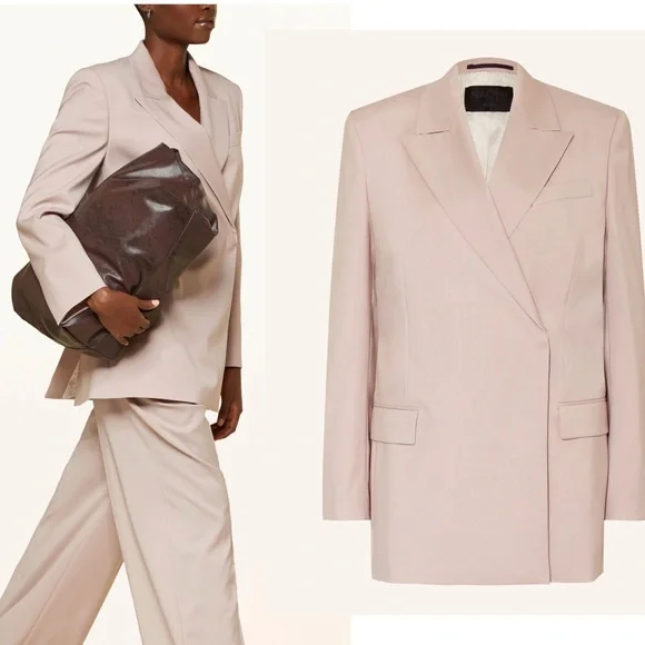 HUGO BOSS x NAOMI Campbell Jaunts Wool Relaxed Fit Men’s Style Women’s Blazer